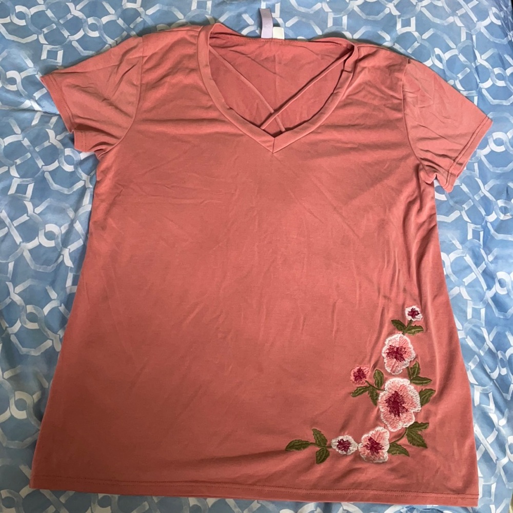Alya- Old rose top